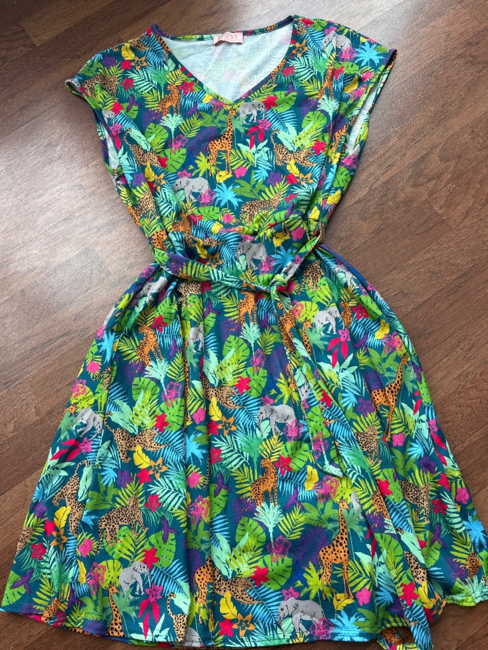 Popsy dress with pockets